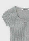 [MADE] Scarlet Square Cotton Knit