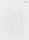 Lejing Layered Shirring Mini Dress