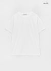 [B-BASIC] Washable Cool Round Box Short Sleeve T-shirt