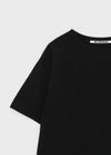[B-BASIC] Washable Cool Round Box Short Sleeve T-shirt