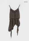 Gamento Check Frill Sleeveless