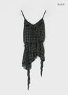 Gamento Check Frill Sleeveless