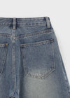 (UNISEX) Ippe Folding Bermuda Denim Pants