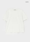 [B-BASIC] Solid Cotton Short Sleeve T-shirt