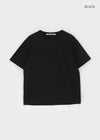 [B-BASIC] Solid Cotton Short Sleeve T-shirt