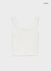 [B-BASIC] Standard Wide Square Neck Sleeveless (2 SIZE)