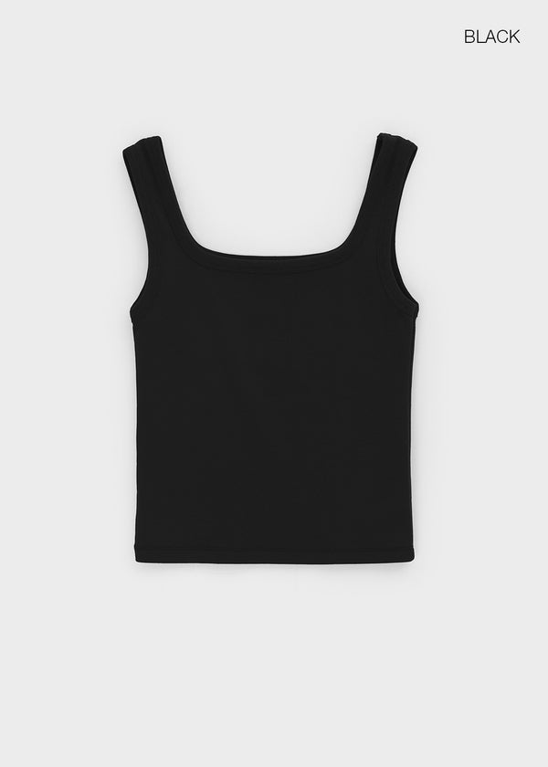 [B-BASIC] Standard Wide Square Neck Sleeveless (2 SIZE)