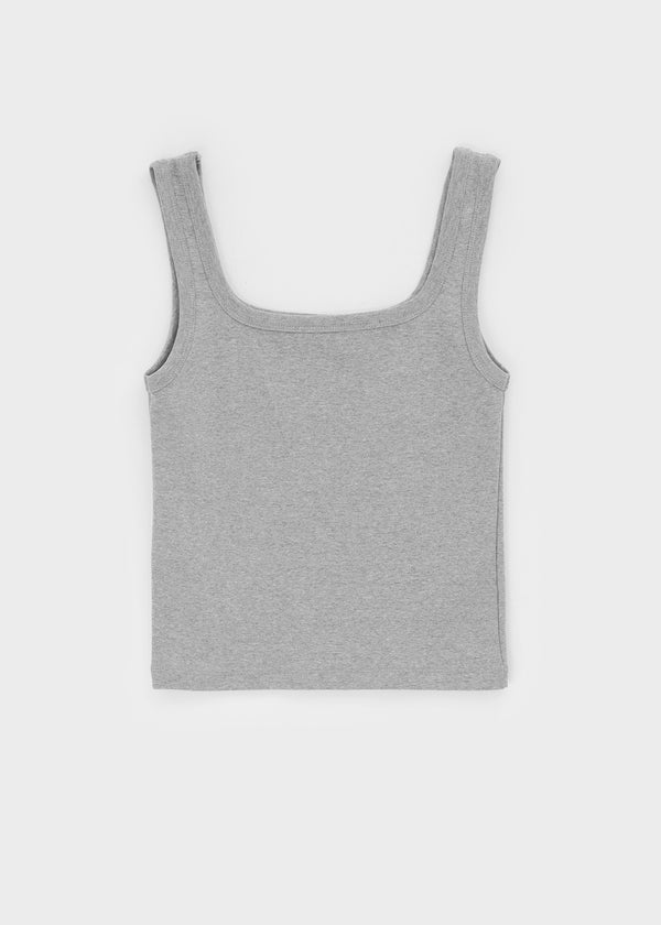[B-BASIC] Standard Wide Square Neck Sleeveless (2 SIZE)