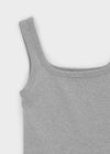 [B-BASIC] Standard Wide Square Neck Sleeveless (2 SIZE)