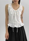 Tuko Frill U-Neck Blouse