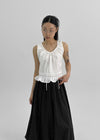Tuko Frill U-Neck Blouse