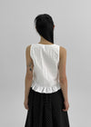 Tuko Frill U-Neck Blouse