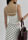 [MADE] Easy Backless Strap Sleeveless(Built-in Cap)
