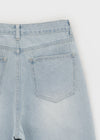 [MADE] Aqua Washing Wide Denim Pants