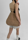 Sapanin Rattan Big Shoulder Bag