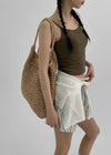 Sapanin Rattan Big Shoulder Bag