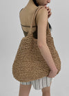 Sapanin Rattan Big Shoulder Bag