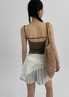[MADE] Easy Backless Strap Sleeveless(Built-in Cap)
