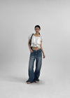 Lamins Crop Frill Blouse