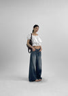 Lamins Crop Frill Blouse