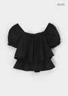 Lamins Crop Frill Blouse