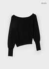 Marshan Asymmetric Off-Shoulder Summer Knit