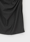 Lasuring Shirred Slit Long Skirt