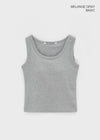 [MADE] Easy Basic U-neck Sleeveless (Built-in Cap)