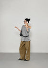[MADE] Forum Oversized Two-Tuck Cotton Pants