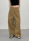 [MADE] Forum Oversized Two-Tuck Cotton Pants