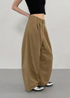 [MADE] Forum Oversized Two-Tuck Cotton Pants