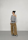 [MADE] Forum Oversized Two-Tuck Cotton Pants