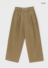 [MADE] Forum Oversized Two-Tuck Cotton Pants