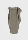 Kungnet Shirred Strap Halterneck Sleeveless