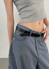 Romtner Leather Stud Belt (Cowhide)