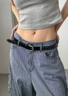 Romtner Leather Stud Belt (Cowhide)
