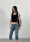 [MADE] Easy Basic U-neck Sleeveless (Built-in Cap)
