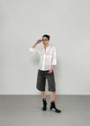 Delong Sheer Slim 3/4 Sleeve Shirt