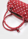 Kingking Dot Enamel Handle Bag