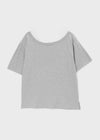 Tureming Loose Fit Asymmetrical Shoulder T-Shirt