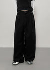 [MADE] Forum Oversized Two-Tuck Cotton Pants
