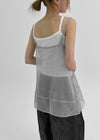 Rotune Chiffon Layered Sleeveless Dress