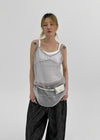 Rotune Chiffon Layered Sleeveless Dress