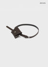 Oihe Leather Cardholder Belt
