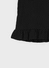 Trokin Dot Frill Halter Sleeveless Top