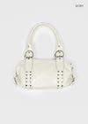 Camille Studded Leather Shoulder Bag