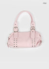 Camille Studded Leather Shoulder Bag