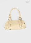 Camille Studded Leather Shoulder Bag