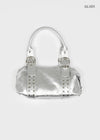 Camille Studded Leather Shoulder Bag