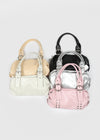 Camille Studded Leather Shoulder Bag